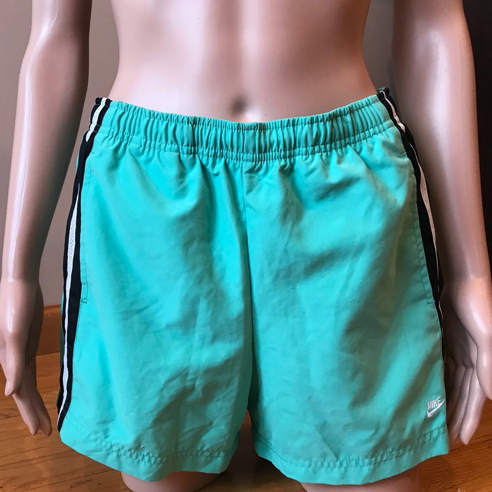 Turquoise nike shorts!